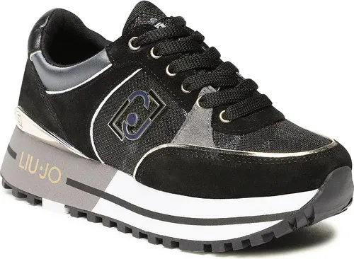 Sneakersy Liu Jo - Maxi Wonder 20 BF2097 PX255 Blu/Black S1181