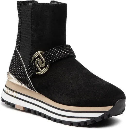 Členková obuv s elastickým prvkom Liu Jo - Maxi Wonder 49 BF2111 PX257 Black 22222