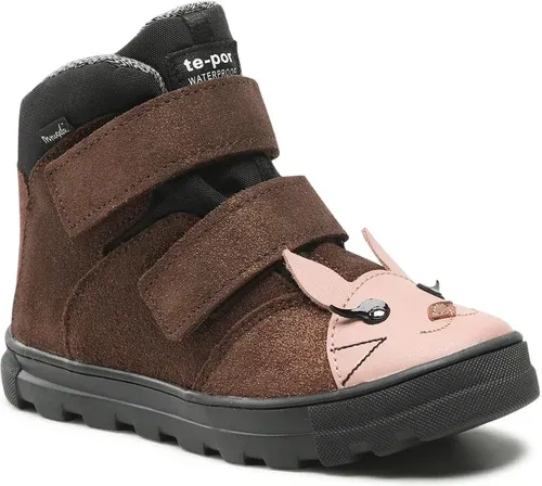 Šnurovacia obuv Mrugała - Andy 6380/2-34 Buny Mocca