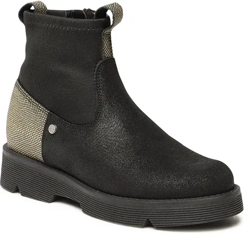 Šnurovacia obuv Bartek - 7334-12RP Czarny/Złoty