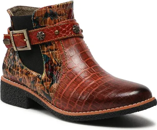 Členkové čižmy LAURA VITA - Cocralieo 04H SL1205-4H Orange