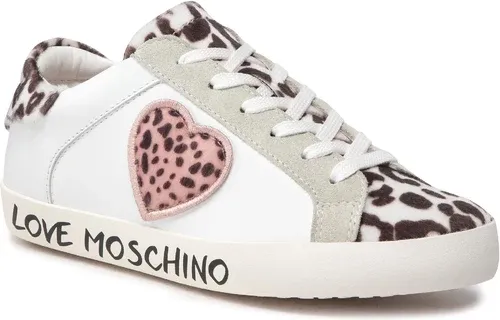 Sneakersy LOVE MOSCHINO - JA15162G1FIAB10A Bia/Offw/Cipr