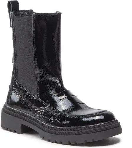 Členková obuv s elastickým prvkom Nessi - 22360 Czarny 711