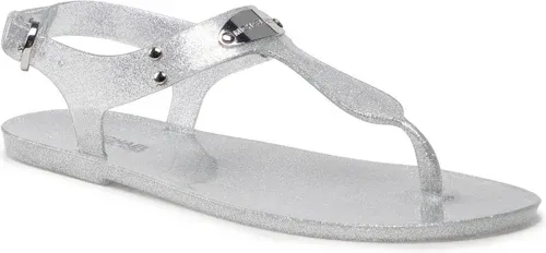 Sandále MICHAEL MICHAEL KORS - Mk Plate Jelly 40S2MKFA3Q Silver