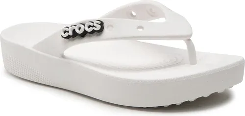 Žabky Crocs - Classic Platform Flip W 207714 White