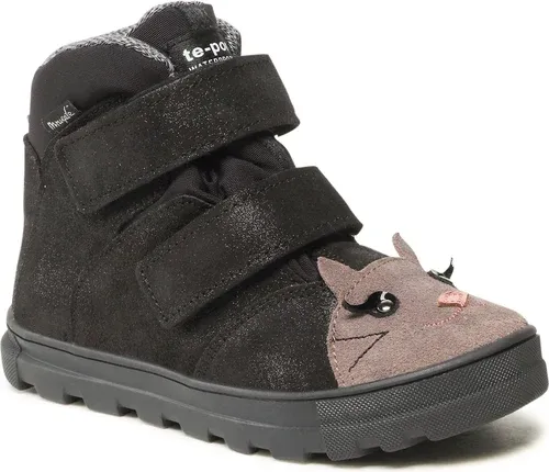 Šnurovacia obuv Mrugała - Andy 6380/2-98 Kitty Black