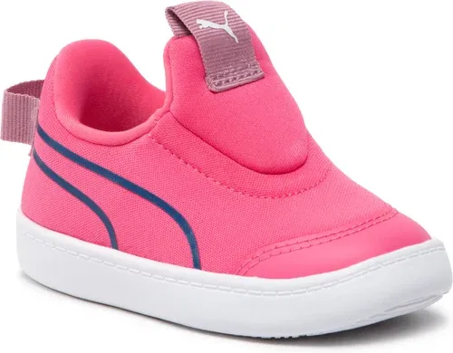 Sneakersy PUMA - Courtflex V2 Slip On Inf 374859 12 Sunset Pink/Sodalite Blue