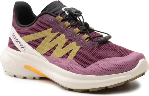 Topánky Salomon - Hypulse W 415956 20 W0 Grape Wine/Rainy Day/Green Moss