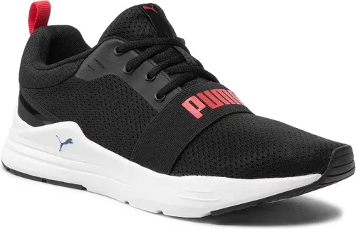 Sneakersy PUMA - Wired Run 373015 21 Puma Black/High Risk Red