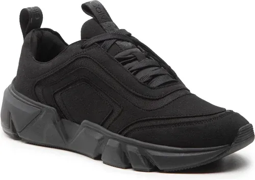 Sneakersy Calvin Klein - Low Top Lace Up Mesh HM0HM00620 Triple Black 0GJ