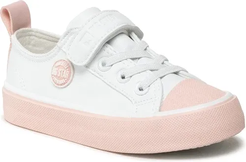 Plátenky BIG STAR - KK374066 White/Pink