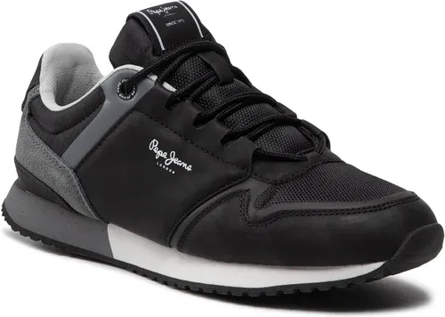 Sneakersy PEPE JEANS - Tour Urban PMS30884 Black 999