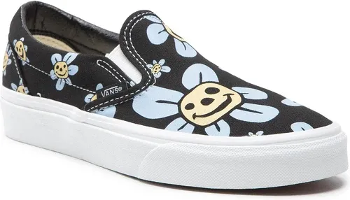Tenisky VANS - Classic Sip-On VN0A5JMHY231 Trippy Grin Floral Black