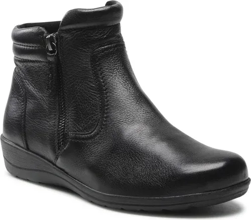 Členkové čižmy CAPRICE - 9-25458-29 Black Nappa 022