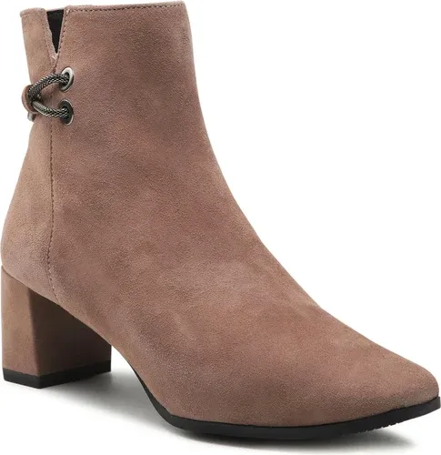 Členkové čižmy CAPRICE - 9-25315-29 Taupe Suede 343