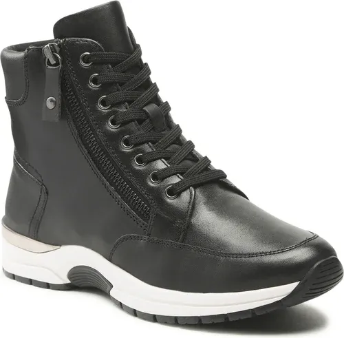 Členkové čižmy CAPRICE - 9-25221-29 Black Nappa 022