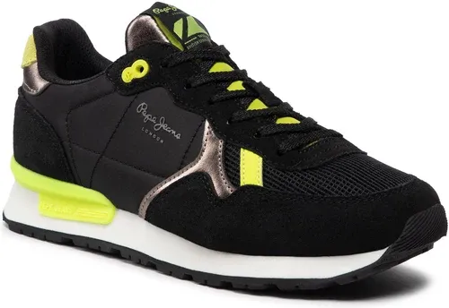 Sneakersy Pepe Jeans - Britt Studio W PLS31385 Black 999