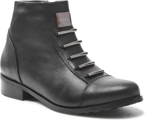 Členkové čižmy EKSBUT - 66-4088-155 Čierna