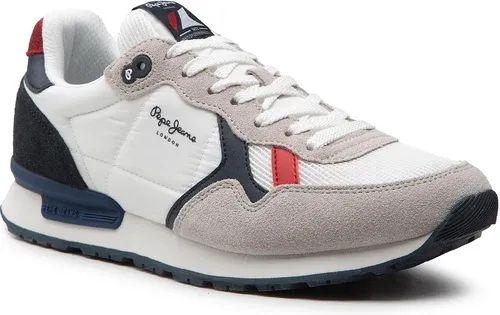 Sneakersy Pepe Jeans - Britt Man Studio PMS30851 White 800