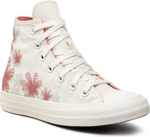 Plátenky Converse - Ctas Hi A01713C Egret/Rust Pink/Eget