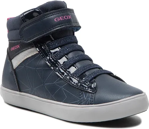 Sneakersy GEOX - J Gisli G. A J164NA 00454 C4268 S Navy/Fuchsia