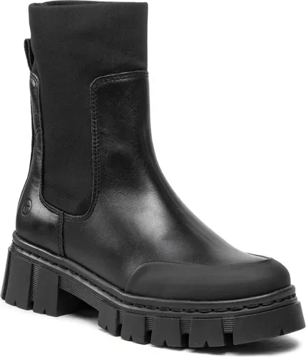 Členková obuv s elastickým prvkom Tamaris - 1-25930-29 Black 001