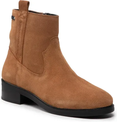 Členkové čižmy PEPE JEANS - Bowie East Soft PLS50457 Tobacco 859