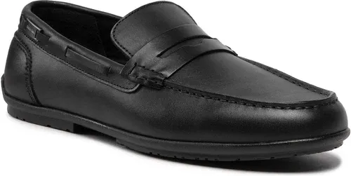 Mokasíny Calvin Klein - Logo Hw Driver HM0HM00654 Pvh Black BEH