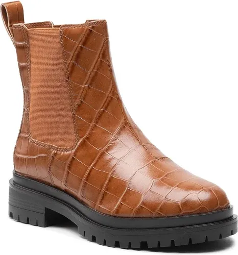 Členková obuv s elastickým prvkom Lauren Ralph Lauren - Corinne 802871305001 Beige