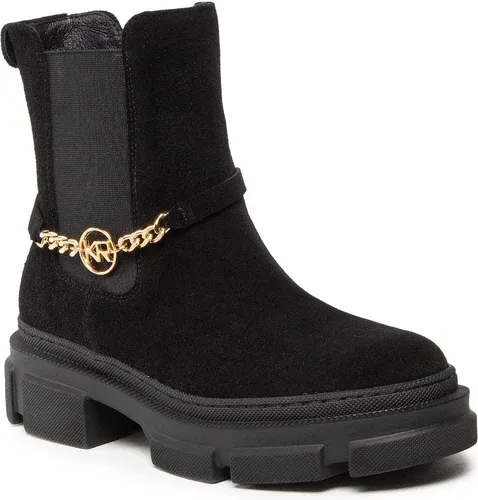 Členková obuv s elastickým prvkom Karino - 4374/003-P Čierna