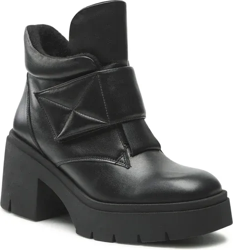 Členkové čižmy KARINO - 4485/076 Czarny/Lico