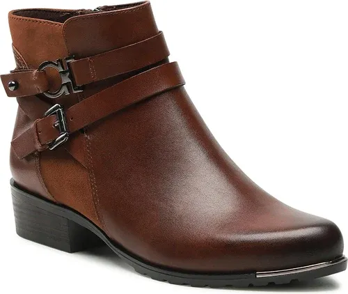 Členková obuv Caprice - 9-25309-29 Cognac Comb 313