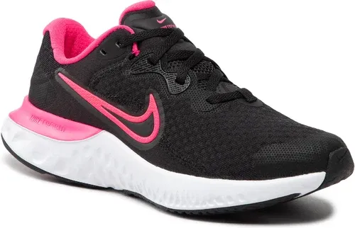 Topánky Nike - Renew Run 2 (GS) CW3259 009 Black/Hyper Pink/Dk Smoke Grey