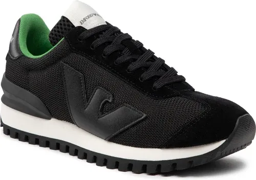 Sneakersy Emporio Armani - X4X583 XN647 A083 Black/Black/Black