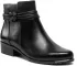 Členkové čižmy CAPRICE - 9-25307-29 Black Nappa 022