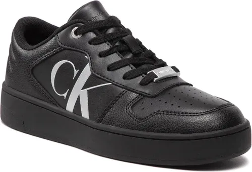 Sneakersy Calvin Klein Jeans - Basket Cupsole Bold Mono Lth Wn YW0YW00846 Triple Black 0GT