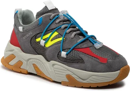 Sneakersy Iceberg - Kakkoi 22IU153802 Comb Grey