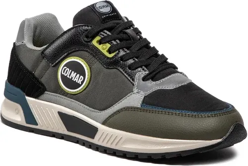 Sneakersy COLMAR - Dalton Backward 094 Military Green/Black/Dusty Blue