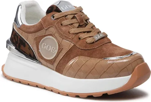 Sneakersy GOE - KK2N4086 Brown