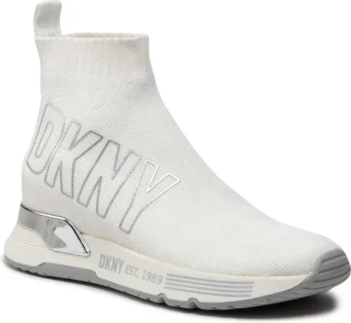 Sneakersy DKNY - Nona K2241852 Wht/Silver Wtl