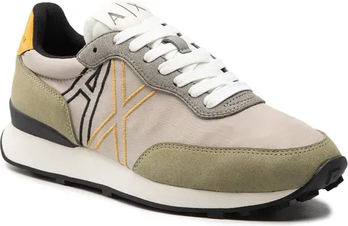 Sneakersy Armani Exchange - XUX129 XV549 M223 Beige/Green