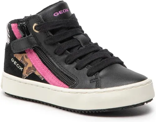 Sneakersy GEOX - J Kalispera G. A J264GA 022BC C0922 M Black/Fuchsia