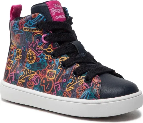 Sneakersy GEOX - J Kathe G. H J26EUH 00004 C4268 M Navy/Fuchsia