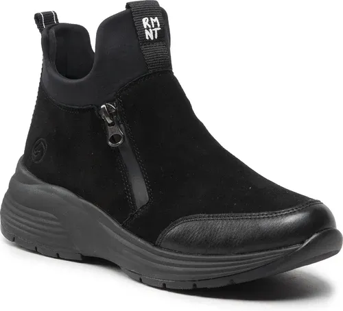 Členkové čižmy REMONTE - D6676-03 Schwarz