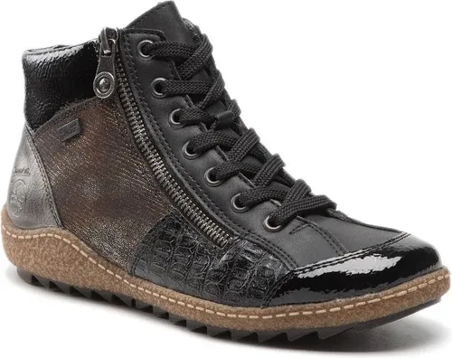 Členkové čižmy RIEKER - L7541-00 Schwarz