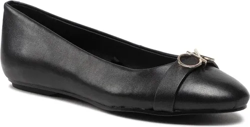 Baleríny Calvin Klein - Round Ballerina W/Hdw HW0HW01286 Ck Black BAX