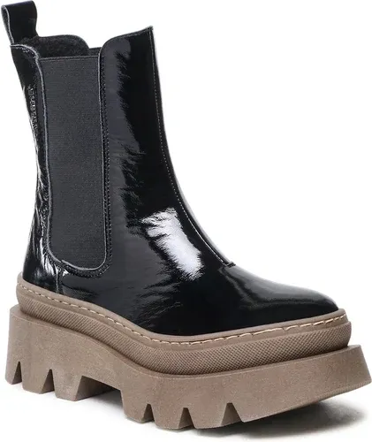 Členková obuv Eksbut - 6D-6550-L15/B Čierna