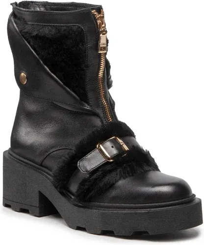 Členková obuv Simen - 5616A Čierna