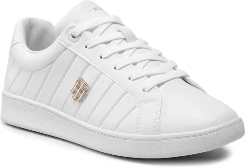 Sneakersy Tommy Hilfiger - Th Bio Court Sneaker Classic FW0FW06802 White YBR