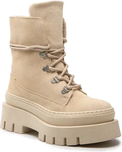 Členkové čižmy BRONX - 47428-C Creamy White 3619